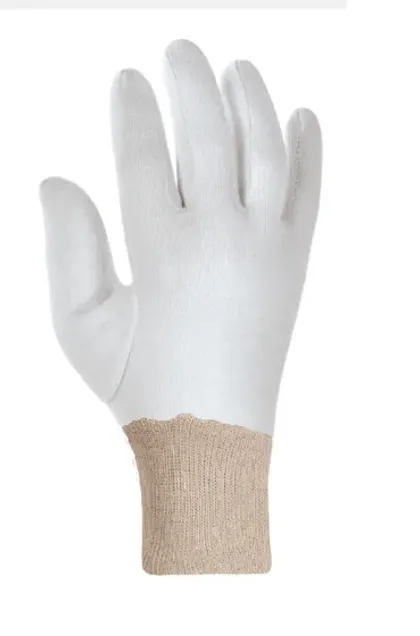 Interlock Bleach with Natural Knitted Wrist