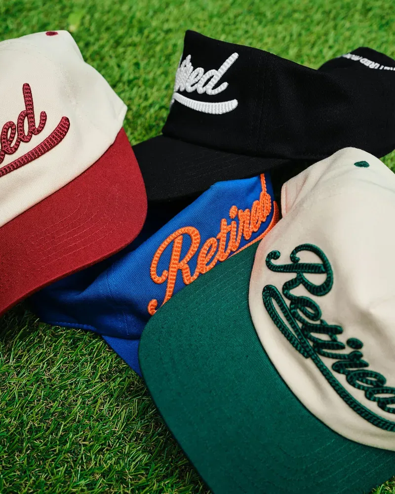 Custom embroidered branded caps
